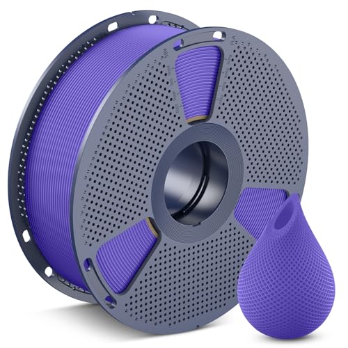 Image of SUNLU 3D Printer Filament PETG Filament 1.75mm,Less Stringing Good Layer Adhesion High Toughness,PETG Filament 1.75 ±0.02mm, 1kg Spool(2.2lbs),Lavender Purple