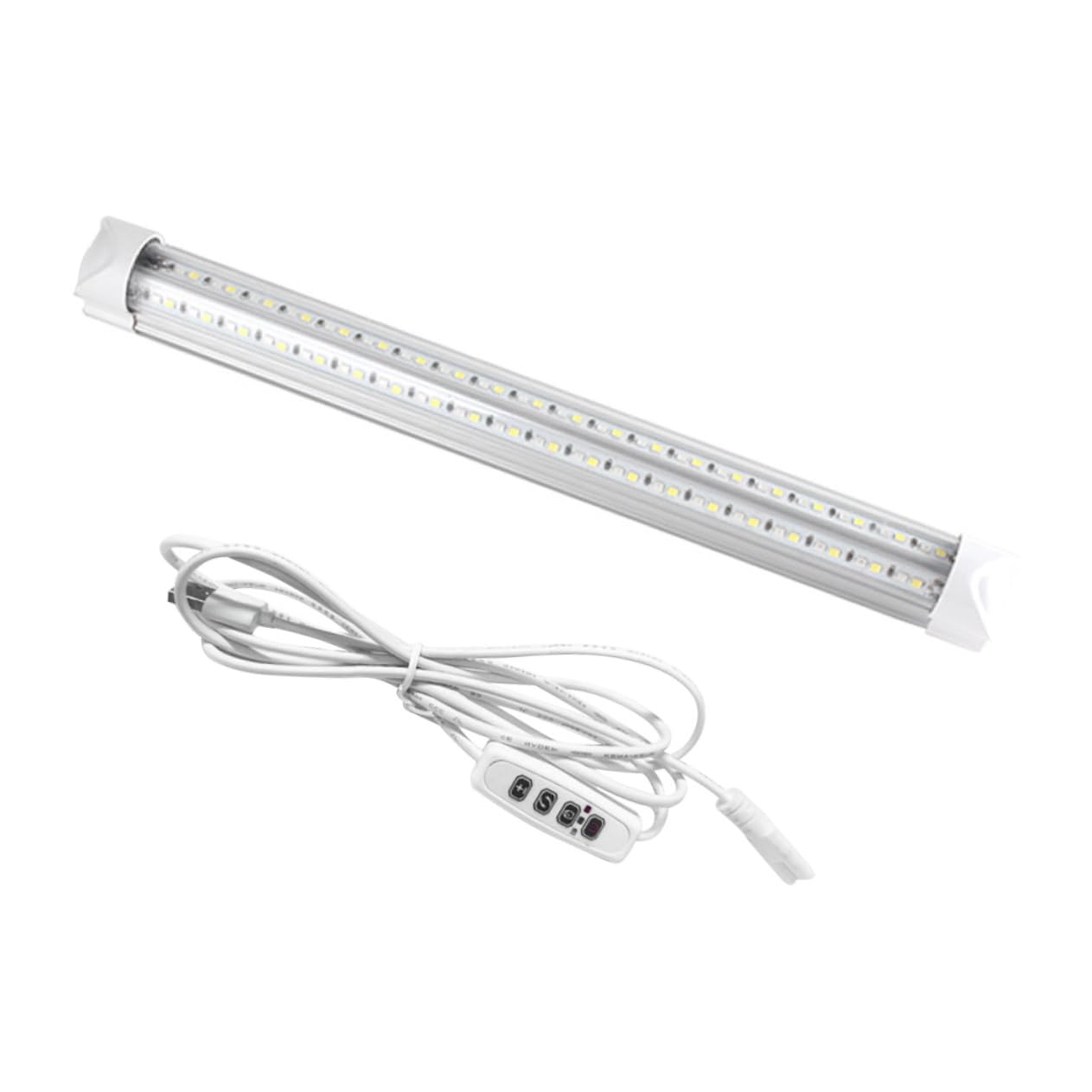 PRETYZOOM Led Black Light Uv Tube for Stage Party Powered 10w Dual for Ktv Bar Music Events