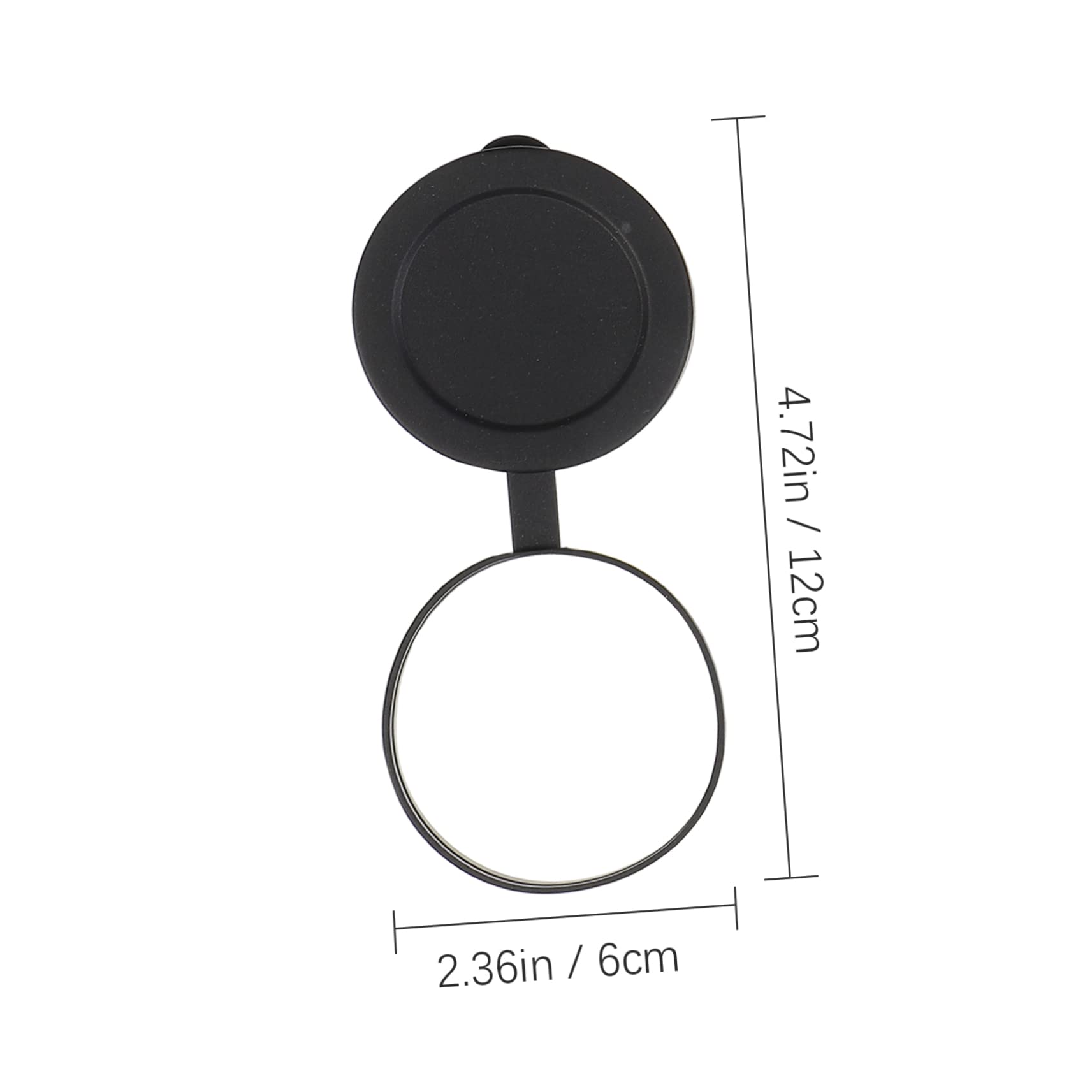 Toyvian 3pcs Objective Lens Cap for Binoculars Cover Compatible Scope Covers Waterproof Scratch-Proof Binoculars Accessory