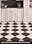 FloorPops x Chris Loves Julia Bonneville Oxblood Peel and Stick Floor Tiles, FP6333 (Pack of 6)