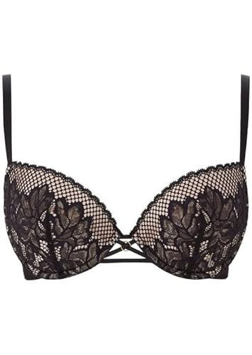 Ann Summers Mujer The Durable Lover Plunge Bra Negro, Negro, 42 Cover