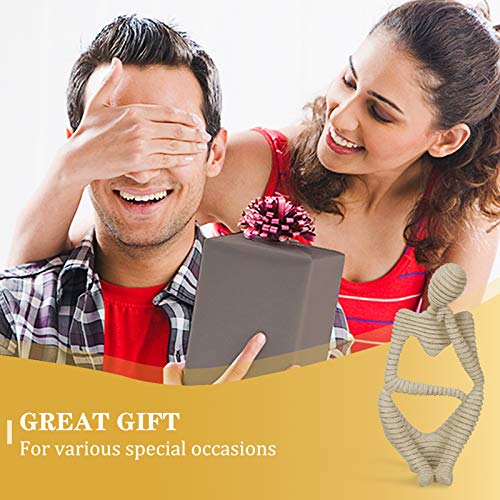 image for Trycooling The Thinker Statue Abstract Sculpture Resin Statues for Hom