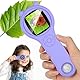 Mikroskop für Kinder, Vankarr Handheld Handy-Mikroskop 2,0 IPS-Bildschirm 500X Digitales Mikroskop, Taschenmikroskop Lernspielzeug für Mikrowelt, Wissenschaftsfans, Geburtstag, Weihnachten, Lila