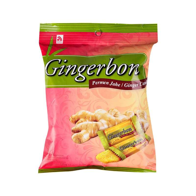 Caramelos de jengibre 125g - Pack 3 unidades