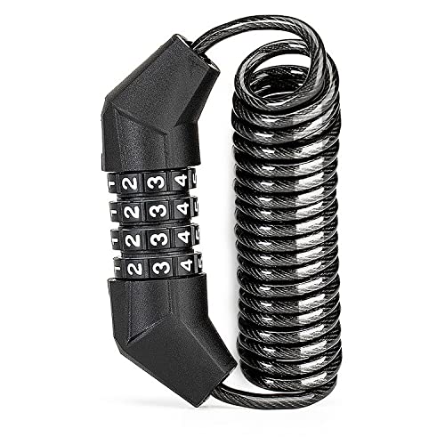 Newsmy Helmet Lock 1.5m with 4-Digit Code