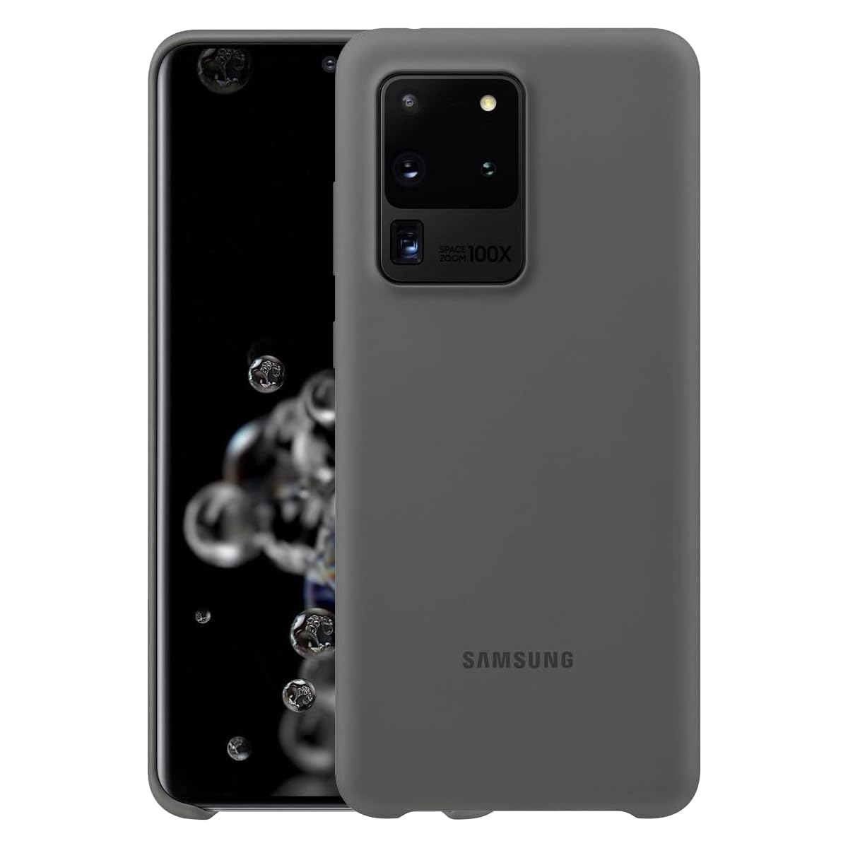 SAMSUNG Leather Case for Galaxy S20 Ultra Grey EF-VG988LJ