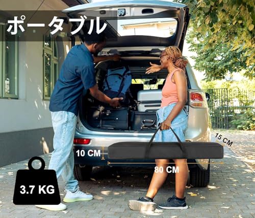 undefined 【2024新登場 100インチ自立式&屋内屋外兼用】VISULAPEX 工型スタンド付き プロジェクタースクリーン 16:9 4K対応 自立式スクリーン projector screen 壁掛け 持ち運び 折りたたみ式 視野角179° 防しわ加工 お手入れ簡単 ビジネス/会議 PPT/教室/映画適用 父の日ギフト/クリスマスプレゼント の商品画像 4