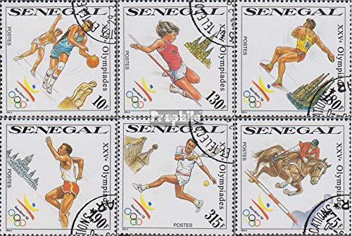 Prophila Collection Senegal 1065A-1070A (Completa Edizione) 1990 Olympics Estate ´92 (Francobolli per i Collezionisti) Olimpiadi