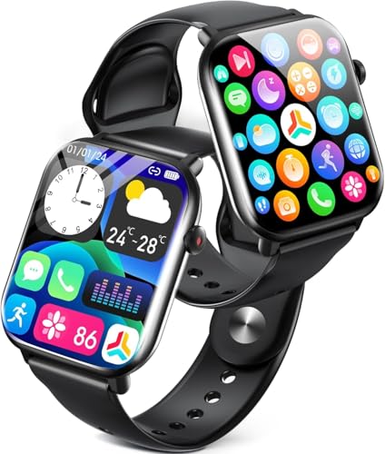 Amazon | スマートウォッチ 【2.0インチ大画面・Bluetooth通話・音楽