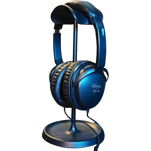 Henrix HD100 Studio Headphones - Black