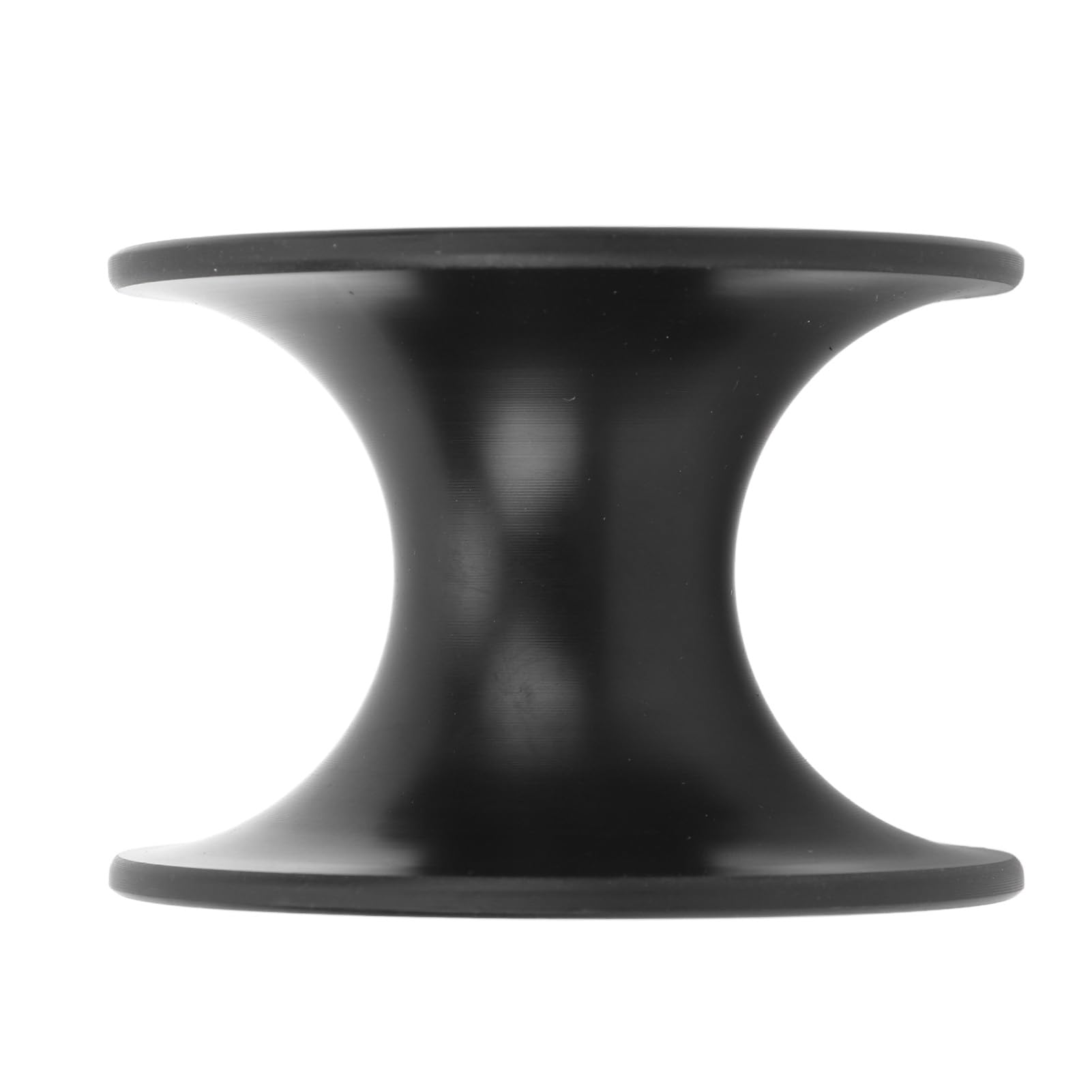 Rullo di prua premium per barca, 90 x 64 mm, per assorbimento degli urti, per barche, yacht e rimorchi, nero