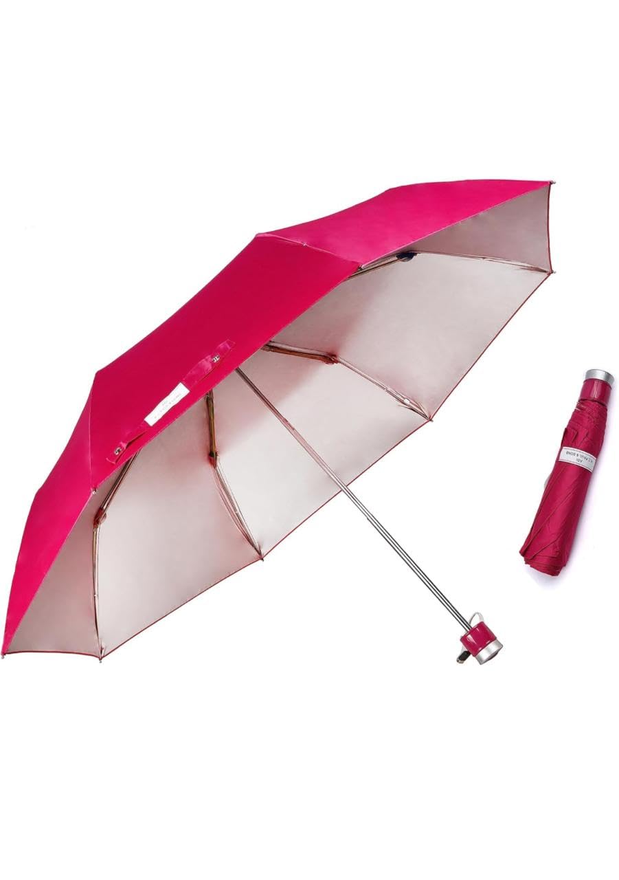 Maharani 3 Fold 23" Large Manual Umbrella | KC Paul | Men Women | Any Random Color