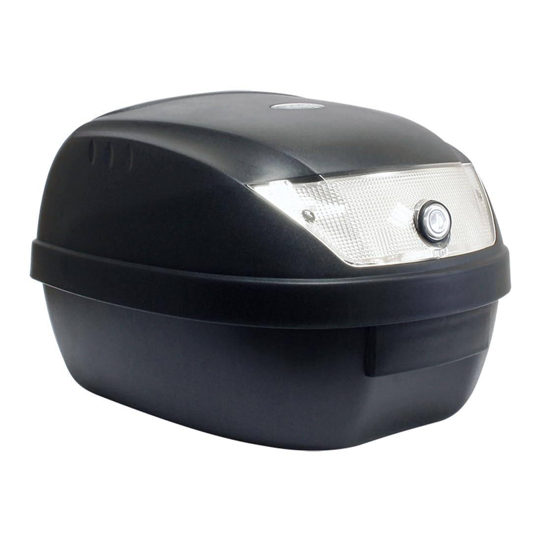 Generico BAULETTO 28 LITRI NERO OPACO S-L I N E + PIASTRA UNIVERSALE KS28N SCOOTER MOTO