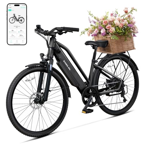 Image of TST Electric Bike for Adults, 1000W /750 Peak Ebike with 36V 10.4 /7.8Ah Battery, up to 50 Miles Range 25 MPH Electric Bicycle, 7 Speed, 26 inch E Bike for Commute