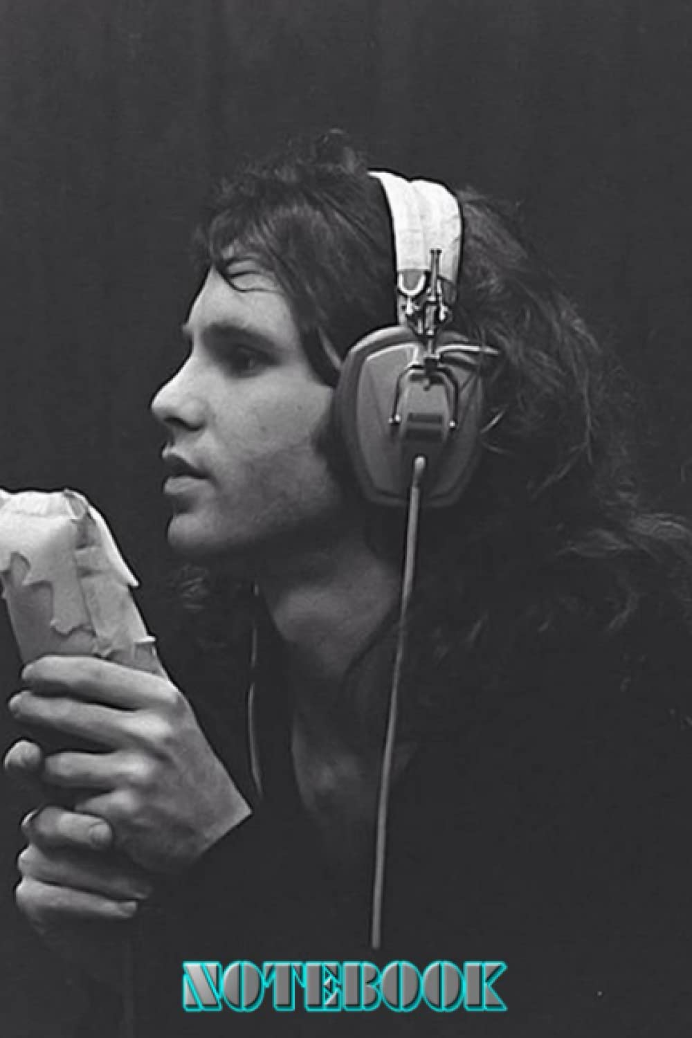 NOTEBOOK : Jim Morrison Notebook Gift for Fans, Lined & Thankgiving Notebook Novelty for Boys, Men, Coworkers, Kids #401