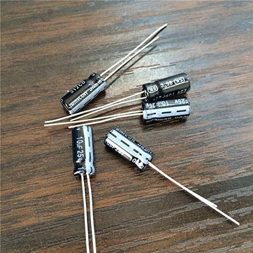20pcs 10uF 25V JAMICON SK Series 5x11mm 25V10uF Aluminum Electrolytic