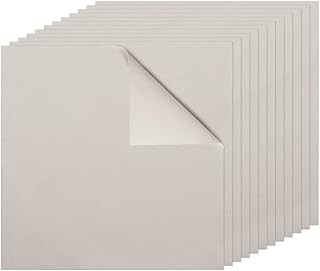 PYD Life 12 Pack Sublimation Fabric Blanks Sheets Linen 12" x 12" Square Heat Transfer Fabric Sheets for Cricut Autopress Heat Press Machine Heat Transfer