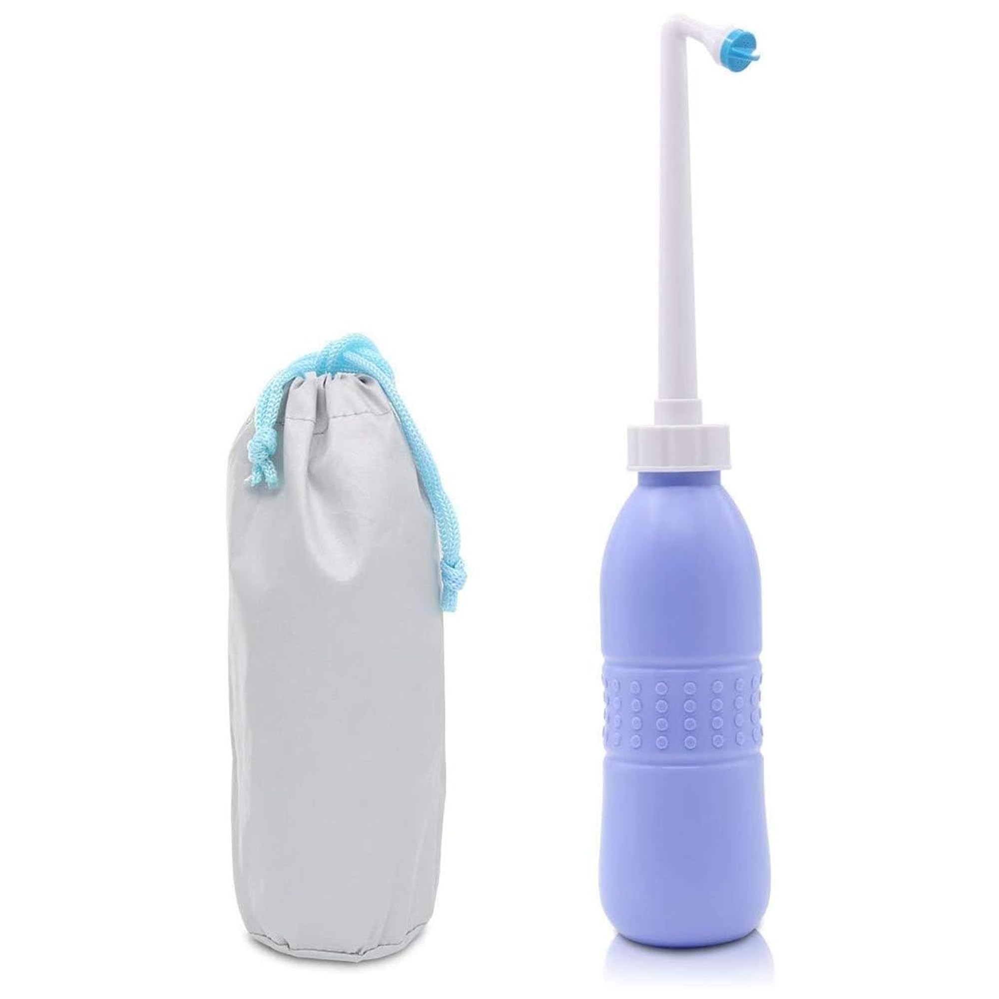 Sulfar | 650ml Large Portable Shattaf Bidet Bottle | Handheld Travel Toilet Shattaf | Reusable Hand Spray for Personal Hygiene | Seat & Outdoor Use