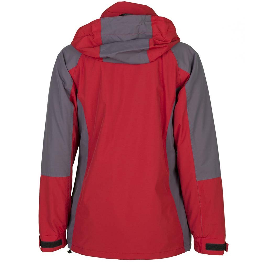 Planam Winter Shape 3637048 - Chaqueta para mujer (talla M), color rojo y gris