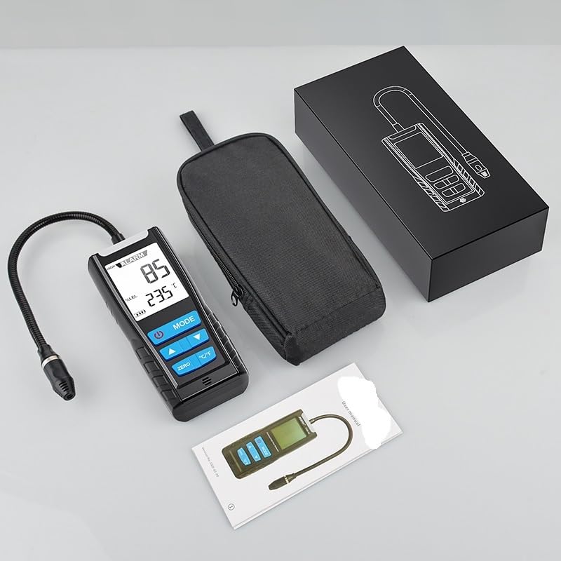 Analizzatore di Gas Rilevatore di Gas combustibile Misuratore Portatile di monossido di Carbonio Rilevatore di perdite di Gas Portatile per la casa, l'industria
