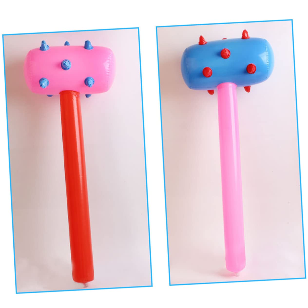 SUPVOX Pvc Inflatable Hammers Hammer Toys for Boys and Girls Inflatable Toys Set Random