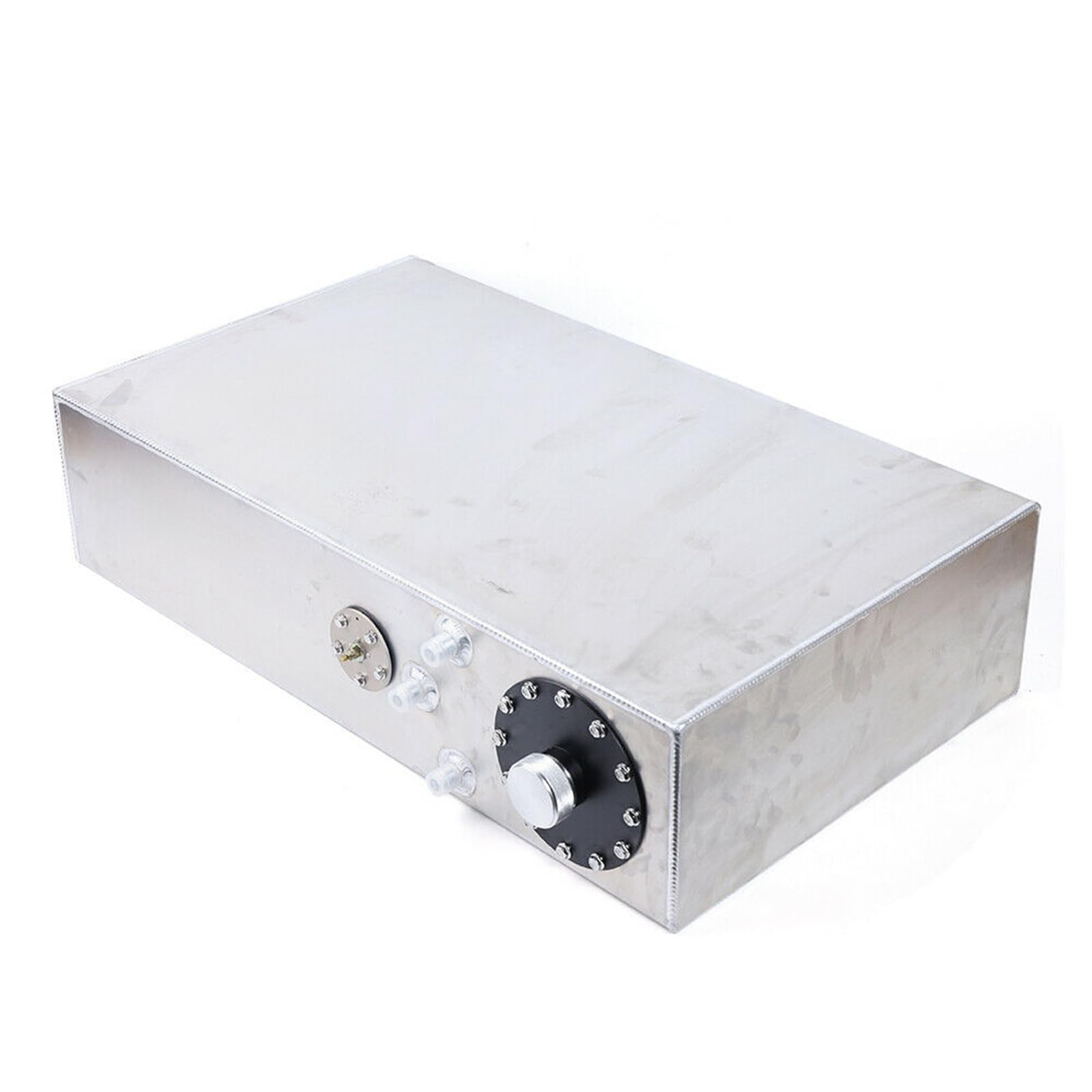 17 Gallon Aluminum Race Fuel Cell - Street Rod Gas Tank W/ Cap & Sender (64L)
