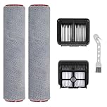 H12 Pro FlexReach Accessoires pour Dreame H12 Pro FlexReach,H15 Pro,H15 Mix,Mova M10 Aspirateur 5 Pièces de Rechange Kit D'accessoires Comprenant 2 Rouleaux de Brosse, 2 Filtres,1 Brosse de Nettoyage