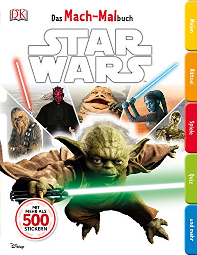 Das Mach-Malbuch. Star Wars™: Malen - Rätsel - Spiele - Quiz und mehr