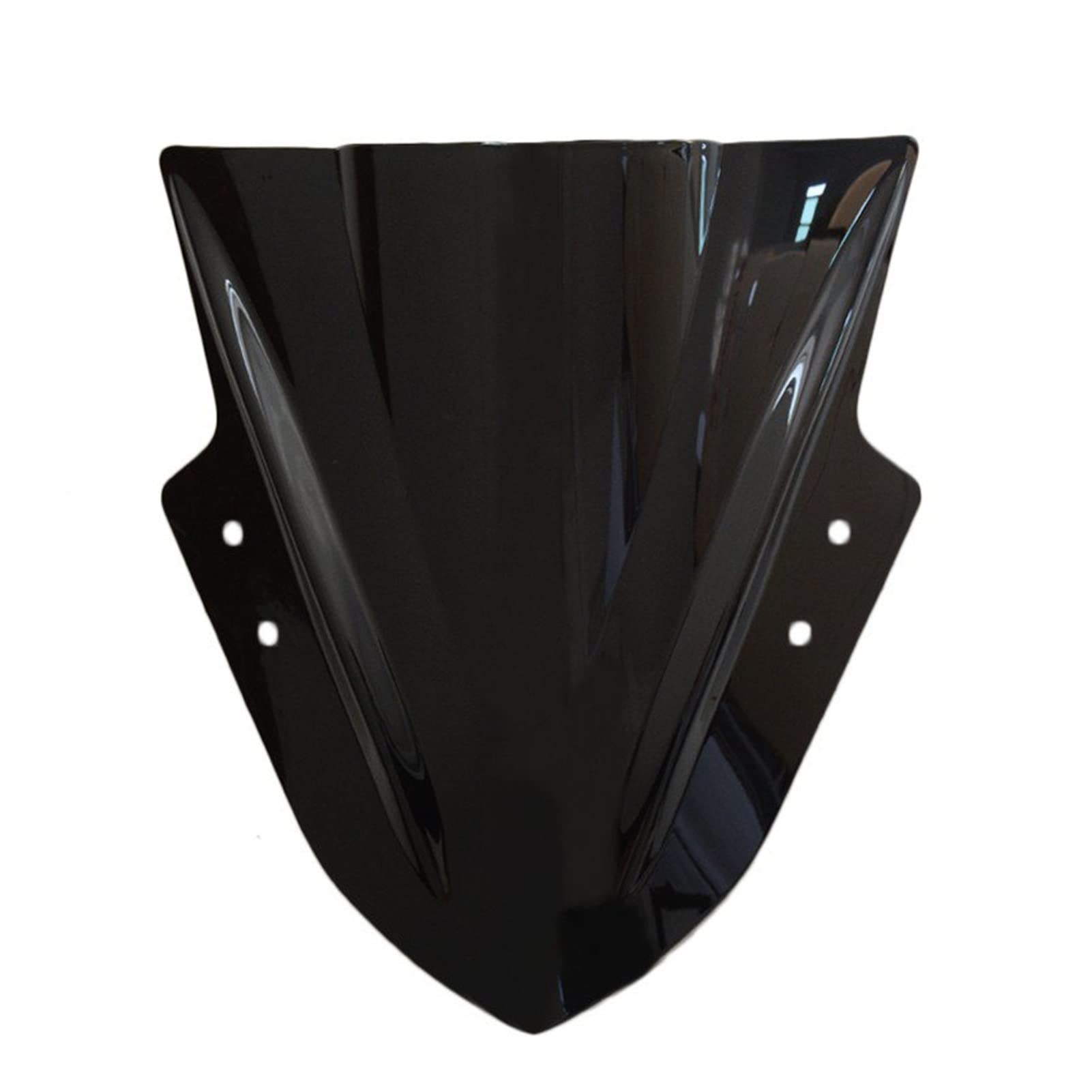 Deflettore Vento Moto Parabrezza per per Ninja 300 EX300 per Ex 300R 2013 2014 2015 2016 Nero Moto Doppia Bolla Anteriore Parabrezza Parabrezza Carena Schermo