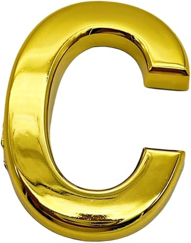 NumRealm Door Number, 3D Waterproof House Numbers, Self Adhesive Mailbox Address
