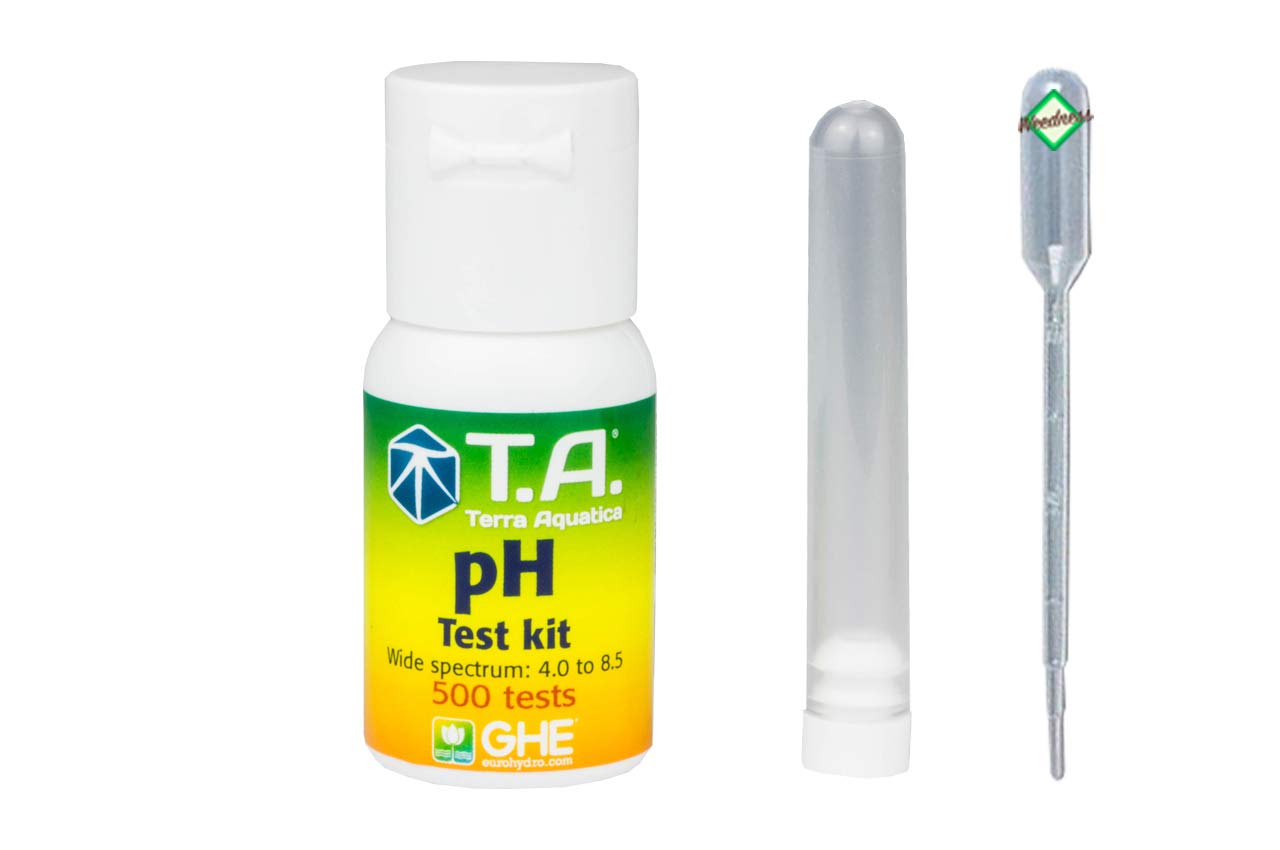 GHE pH Meter Kit with 500 Tests pH Test Strips Pool Water Tester Pool