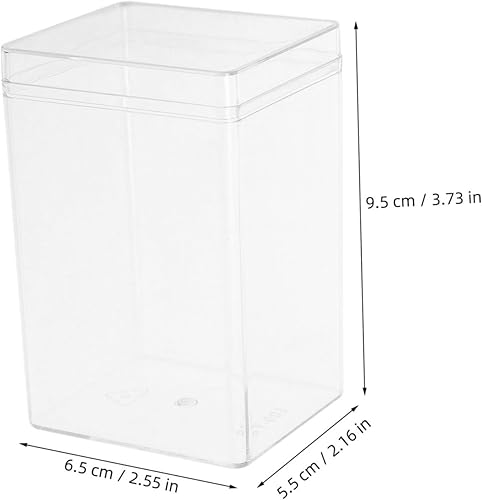 Miniatura 6 de Conjuntos de elegantes cajas de dulces de plástico para bodas fiestas de cumpleaños DIY galletas cajas de embalaje de galletas de embalaje de dulces
