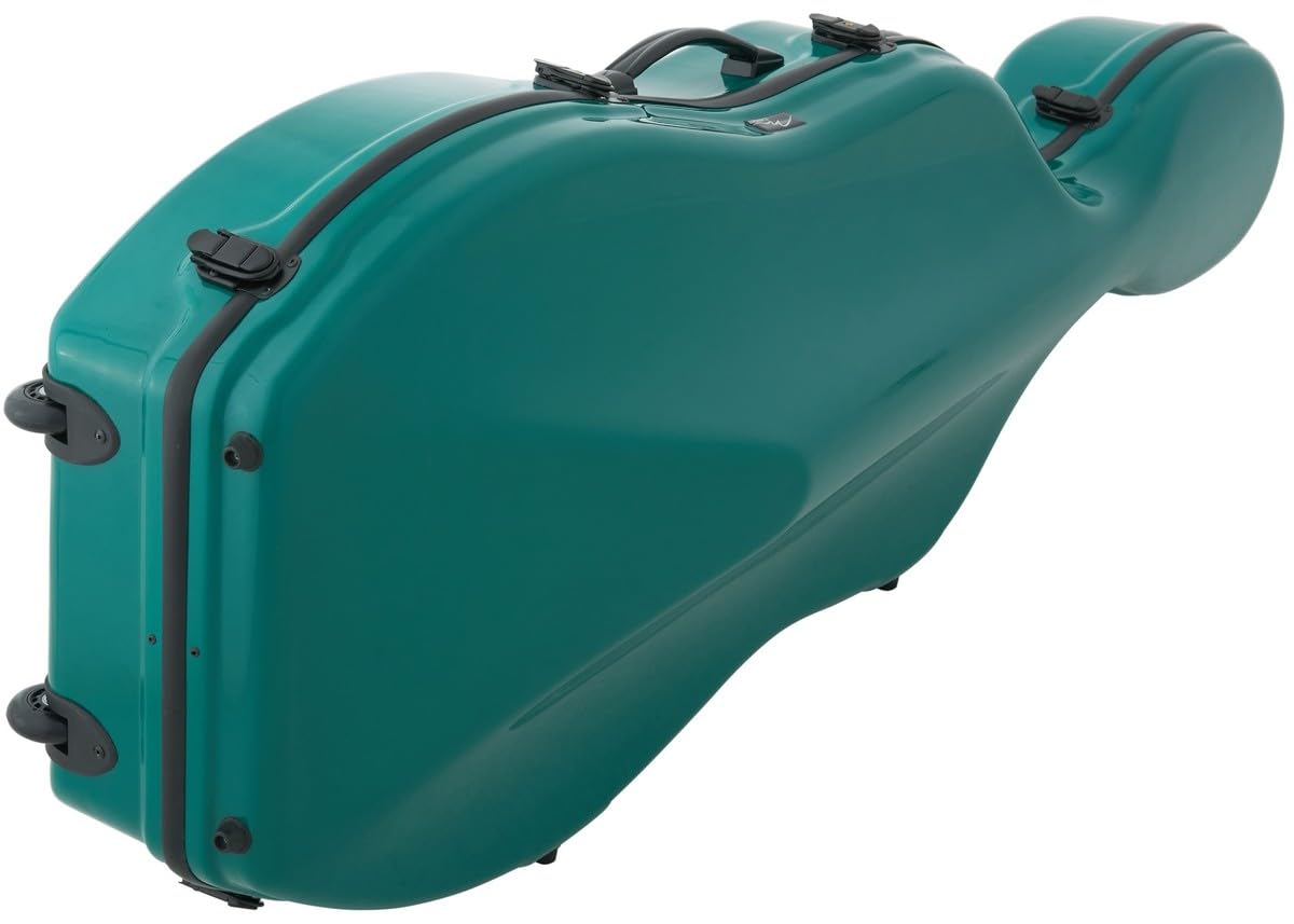 Custodia per Violoncello Fiberglass 4/4 Excellent mare verde M-case