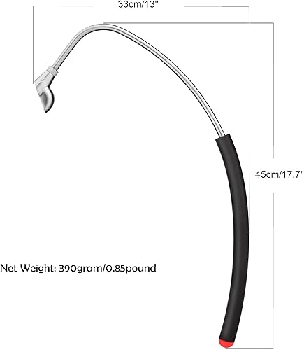 Miniatura 8 de Masajeador de bastón, gancho de masaje para cuello y hombro, resistente, acero inoxidable