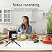 GVM Teleprompter Portable for iPad, Tablet, Smartphone & DSLR Cameras, Teleprompter Kit with Remote Control & Flexible Holder, teleprompter for Smartphone APP Compatible with iOS/Android