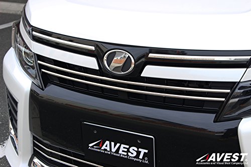 ヴォクシー 80G’s フロントグリルガーニッシュ ヴォクシー 80系 前期 フロントグリルカバー ガーニッシュ