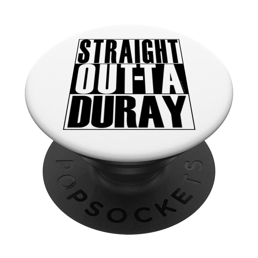Straight Outta Duray by Merch Creation Studio PopSockets Swappable PopGrip