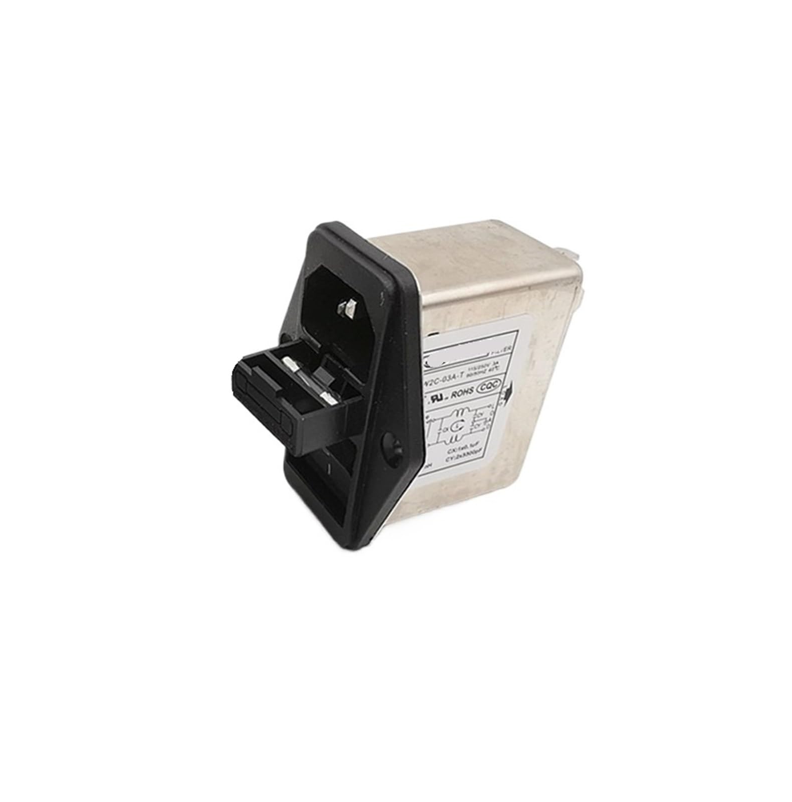 WBBAYDRFR Multi-function socket power filter CW2C-03A-T CW2B-10A 6A electromagnetic anti-interference(CW2C -03A -T 3A)