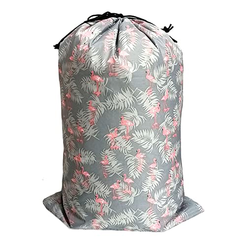 Futakuchi 特大 巾着袋 大型 きんちゃく 巾着 特大サイズ きんちゃく袋 撥水 巾着ポーチ 収納袋 旅行用 ポーチ 濡れた服 水着 収納ポーチ トラベルポーチ 旅行 ポーチ 防塵 靴袋 撥水