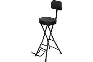 Ergonomic Musician's Chair with Enhanced Comfort and Portability