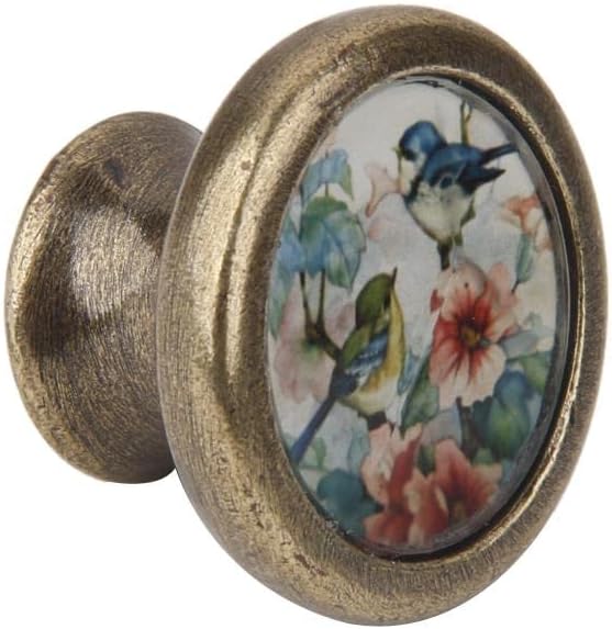 homozy Aty Assorted Ceramic Knobs- Mix Designed Cupboard Cabinet Door Knobs Drawer, 01