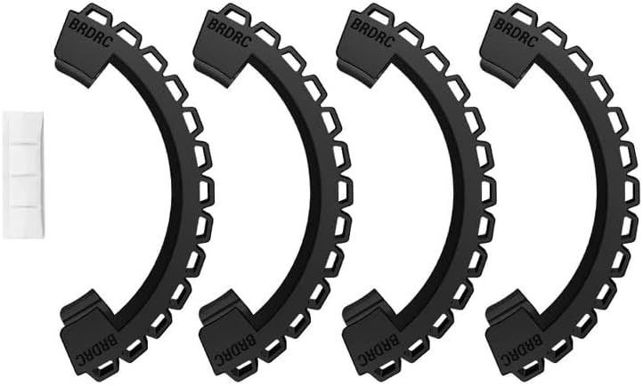 Miniatura 1 de Anti-Collision Ring Protective Sleeve Drone Accessory Protection Safety bar for D-JI Avata Drone (Color  Black)