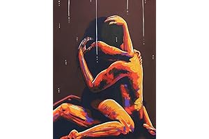 Diamond Art Painting: Captivating Embrace of a Sexy Couple