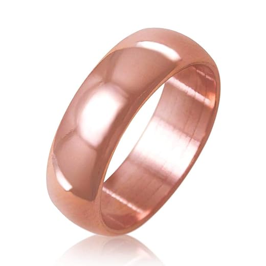 Pure Copper Classic Ring Band