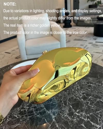 Acrylic Clutch Purse for Women Irregular Shell Evening Handbag for wedding party4