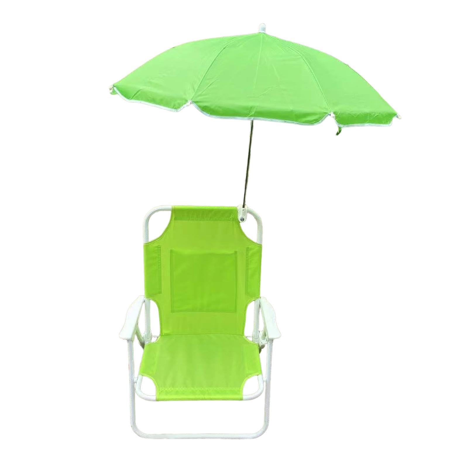 predolo Silla para niños al Aire Libre, Silla de Picnic para Acampar con sombrilla, Silla de Playa Liviana, Silla Plegable portátil para Patio, Picnic, jardín