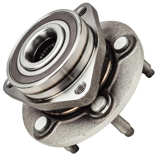 Image of Detroit Axle - Front Wheel Bearing Hubs for Buick Cascada Verano Cadillac ELR ATS Volt Chevrolet Orlando Cruze, 2 Wheel Bearing & Hubs Assembly Set Replacement