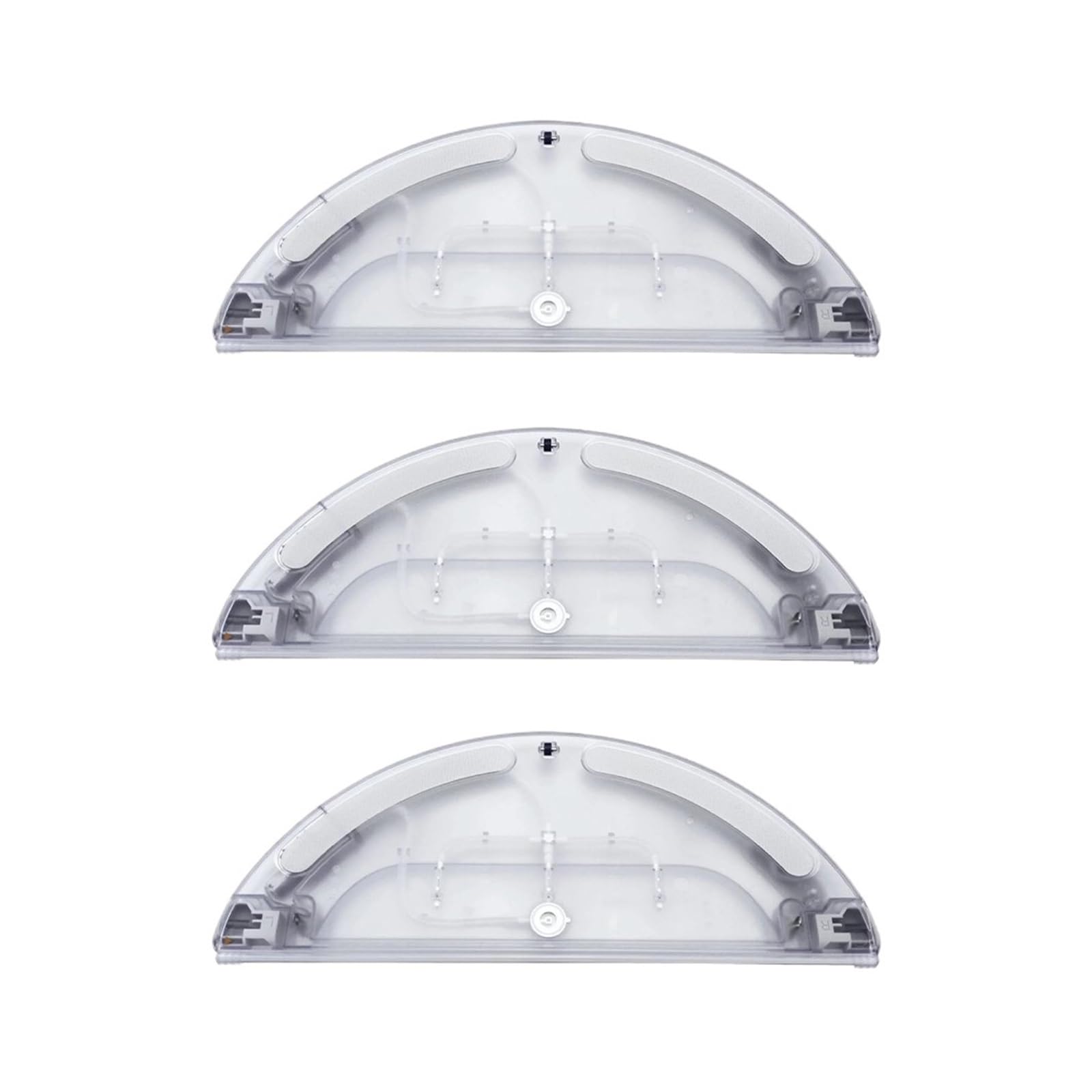 PNULGLKND Replacement Water Tank, Compatible with Xiaomi Mijia 1C STYTJ01ZHM, Robot Vacuum Cleaner Reservoir Accessories(3pcs)