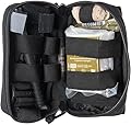 North American Rescue M-FAK Mini First Aid Kit (Black) NAR First Responders MFAK Compact Medical Bag with C-A-T Tourniquet, Chest Seal, ETD, Gauze (80-0494)