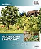 Modellbahn-Landschaft: Die Anlage wird grün: Vegetation, Felsen, Gewässer, Details - Thomas Mauer